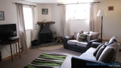 Higher Shippen - lounge with wood burner